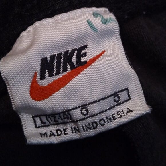 Vintage 90s Nike Small Swoosh Sweat Pants Joggers Trainers - Picture 4 of 9